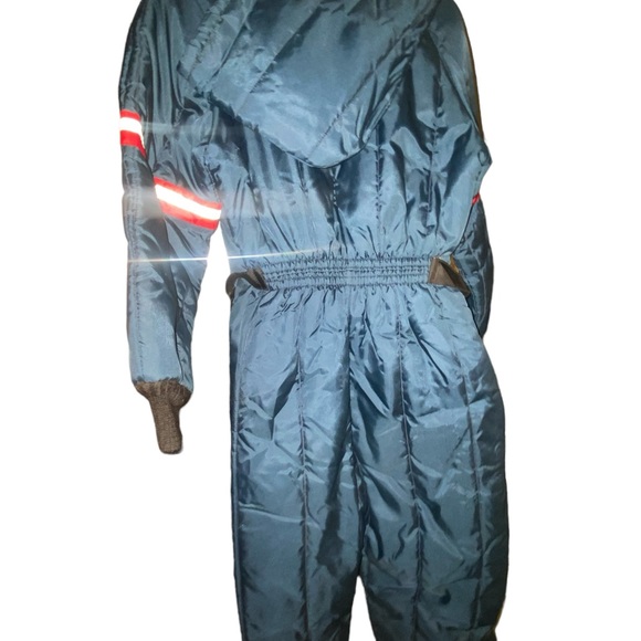 Vtg 1970s JC Penny Snowmobile Snowsuit Jumpsuit Coveralls 70s Womens 12-14 - Picture 2 of 9